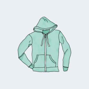 hoodie with zipper 2 1